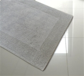 Dywanik łazienkowy dwustronny KATTRO COTTON 70x130 lniany