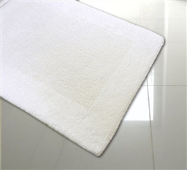 Zdjęcie Dywanik łazienkowy dwustronny KATTRO COTTON 70x130 white