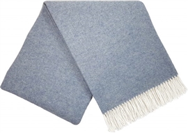 Zdjęcie Koc wełniany CASHMERE MERINO 140x200 blue