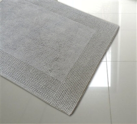 Zdjęcie Dywanik łazienkowy dwustronny KATTRO COTTON 50x75 light grey