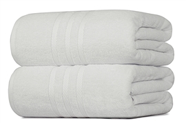 Zdjęcie Wielki Ręcznik do SPA plażowy / na leżak / 100x180 biały
