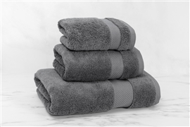 NEFRETETE Ręcznik OPULENCE bawełna egipska 70x140 antracite