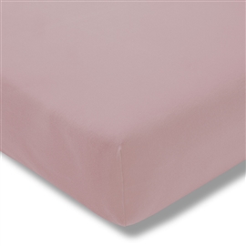 ESTELLA Prześcieradło Zwirn-jersey z gumką 100x200 rosa
