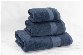 NEFRETETE Ręcznik OPULENCE bawełna egipska 70x140 indigo