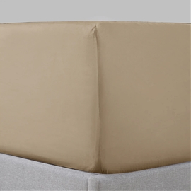 NEFRETETE Prześcieradło EPITOME bawełna egipska 140x200 tan
