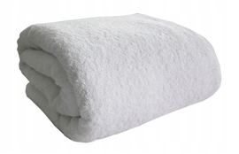 Ogromny Ręcznik do SPA plażowy / na leżak / 100x200 biały