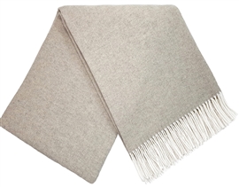 Koc wełniany CASHMERE MERINO 140x200 light beige