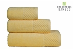 Nefretete ręcznik Bamboo 600gsm  70x130 bananowy
