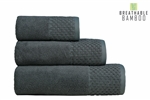 Nefretete ręcznik Bamboo 600gsm  70x130 stalowy