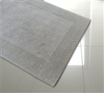 Dywanik łazienkowy dwustronny KATTRO COTTON 50x75 light grey