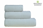 Nefretete ręcznik Bamboo 600gsm  50x90 biały