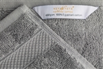 NEFRETETE Ręcznik OPULENCE bawełna egipska 40x60 silver