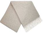 Koc wełniany CASHMERE MERINO 140x200 light beige